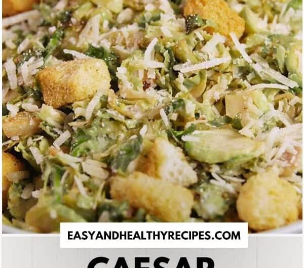 Caesar Brussels Sprouts