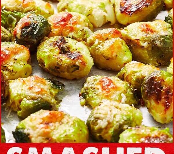 Smashed Brussels Sprouts