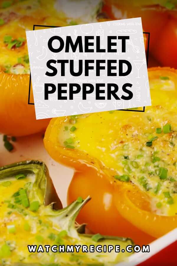 Omelet Stuffed Peppers