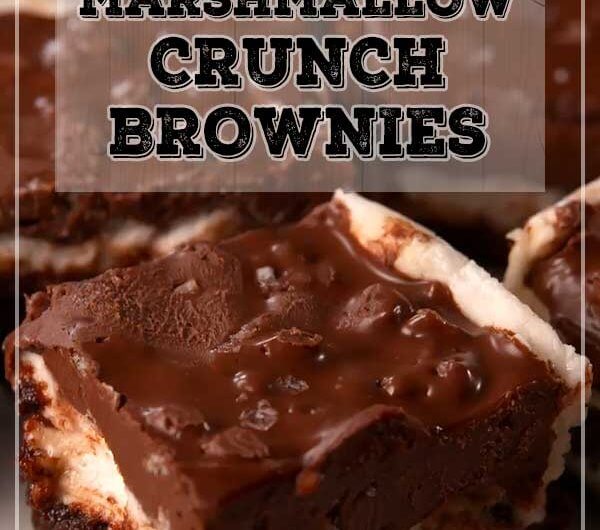 Marshmallow Crunch Brownies