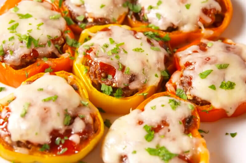 Bell Pepper Meat Loaves